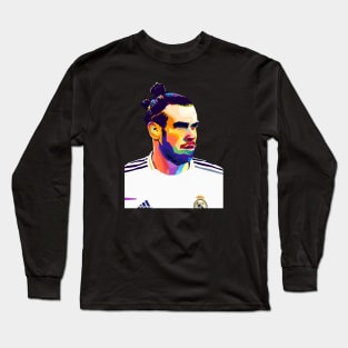 Gareth Bale Wpap Art Long Sleeve T-Shirt